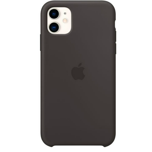 Чехол Apple для iPhone 11 Silicone Case MWVU2ZM/A чёрный