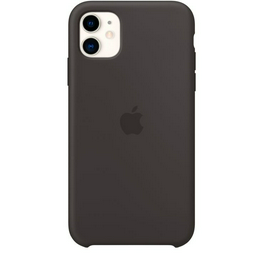 Чехол Apple для iPhone 11 Silicone Case MWVU2ZM/A чёрный