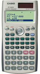 CASIO FC-200V-2-W-ET, 12-разрядный, серый