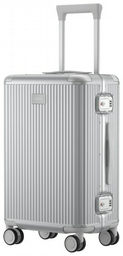 Чемодан Xiaomi Aluminum Frame Luggage 24" BHR9078GL поликарбонат 62 л серебристый