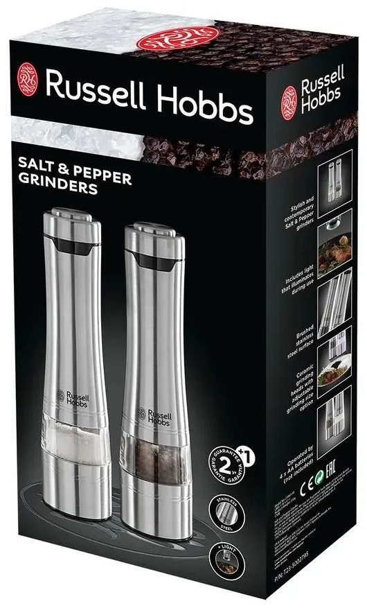 Мельница Russell Hobbs 23460-56, нержавеющая сталь купить,29990
