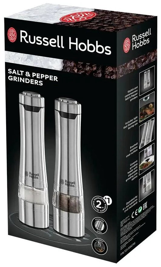 Мельница Russell Hobbs 23460-56, нержавеющая сталь купить,29990