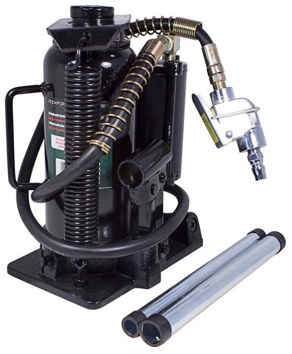 ROCKFORCE домкрат бутылочный RF-1600-1 12 т