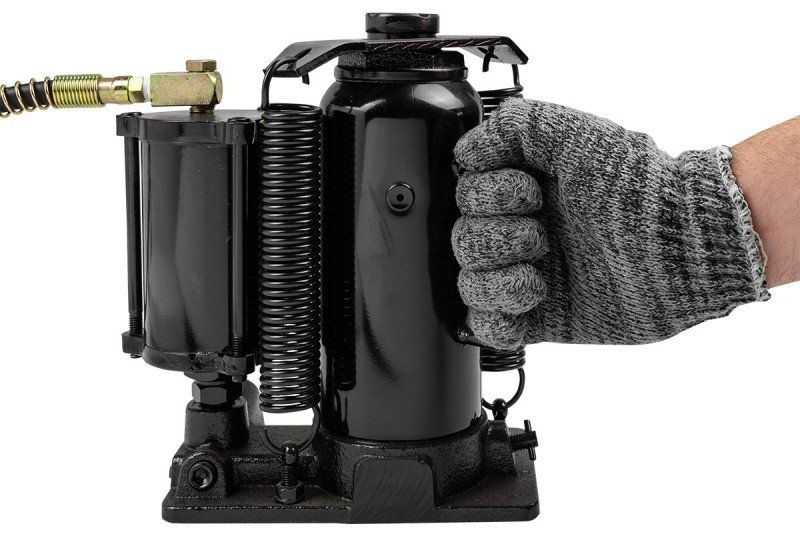 ROCKFORCE домкрат бутылочный RF-1600-1 12 т купить,0