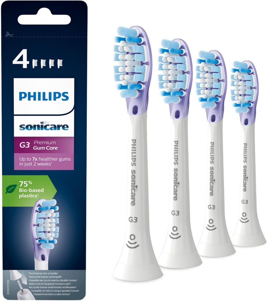 Насадка Philips HX9054/17 звуковая 4 шт
