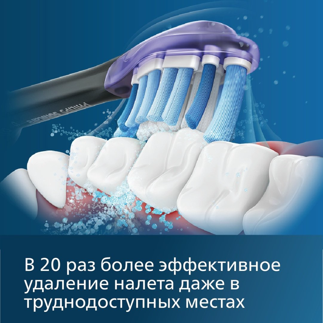 Насадка Philips HX9054/33 звуковая 4 шт купить,NaN