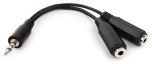 Переходник Cablexpert 3.5 mm jack - 3.5 mm jack 0.1 м