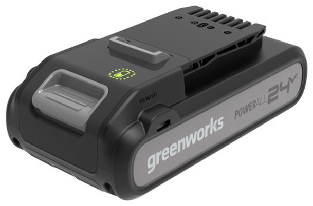 Аккумулятор Greenworks G24B4+(2940407RU) Li-Ion 4 Ач 1 шт