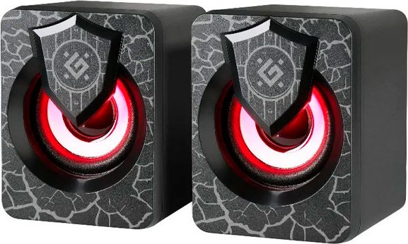 Акустическая система Defender 2.0 Onyx черный USB