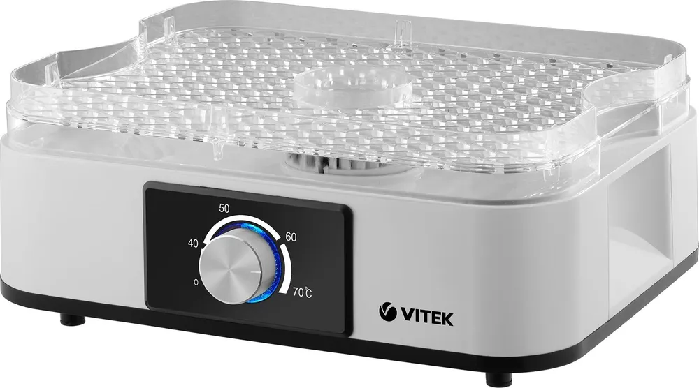 Сушилка для овощей и фруктов Vitek VT-5067 серебристая купить,NaN