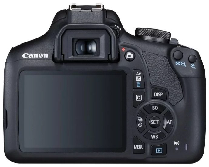 Фотокамера Canon EOS 2000D kit EF-s 18-55mm f/3.5-5.6 III черный купить,340918