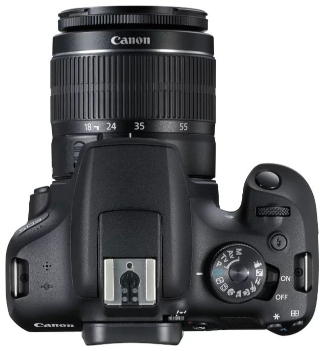 Фотокамера Canon EOS 2000D kit EF-s 18-55mm f/3.5-5.6 III черный купить,0
