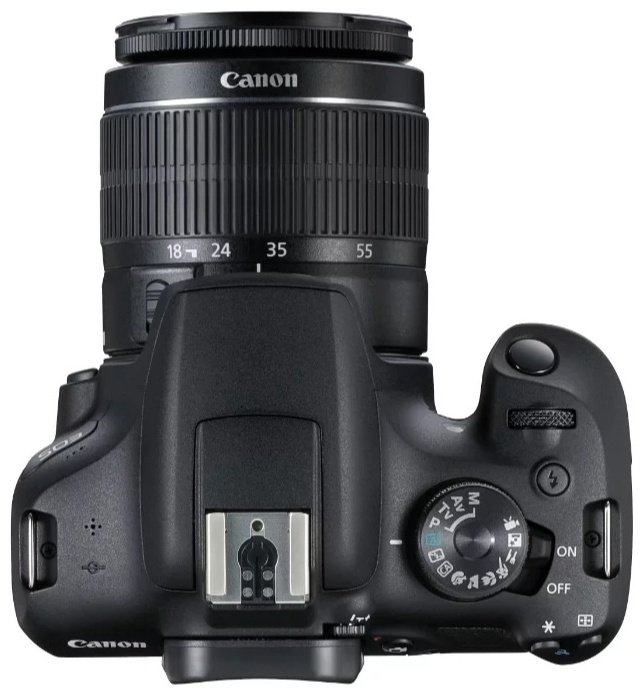 Фотокамера Canon EOS 2000D kit EF-s 18-55mm f/3.5-5.6 III черный купить,340918