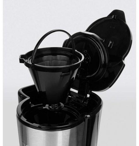 Кофеварка Russell Hobbs 24210-56 серебристый, черный купить,NaN