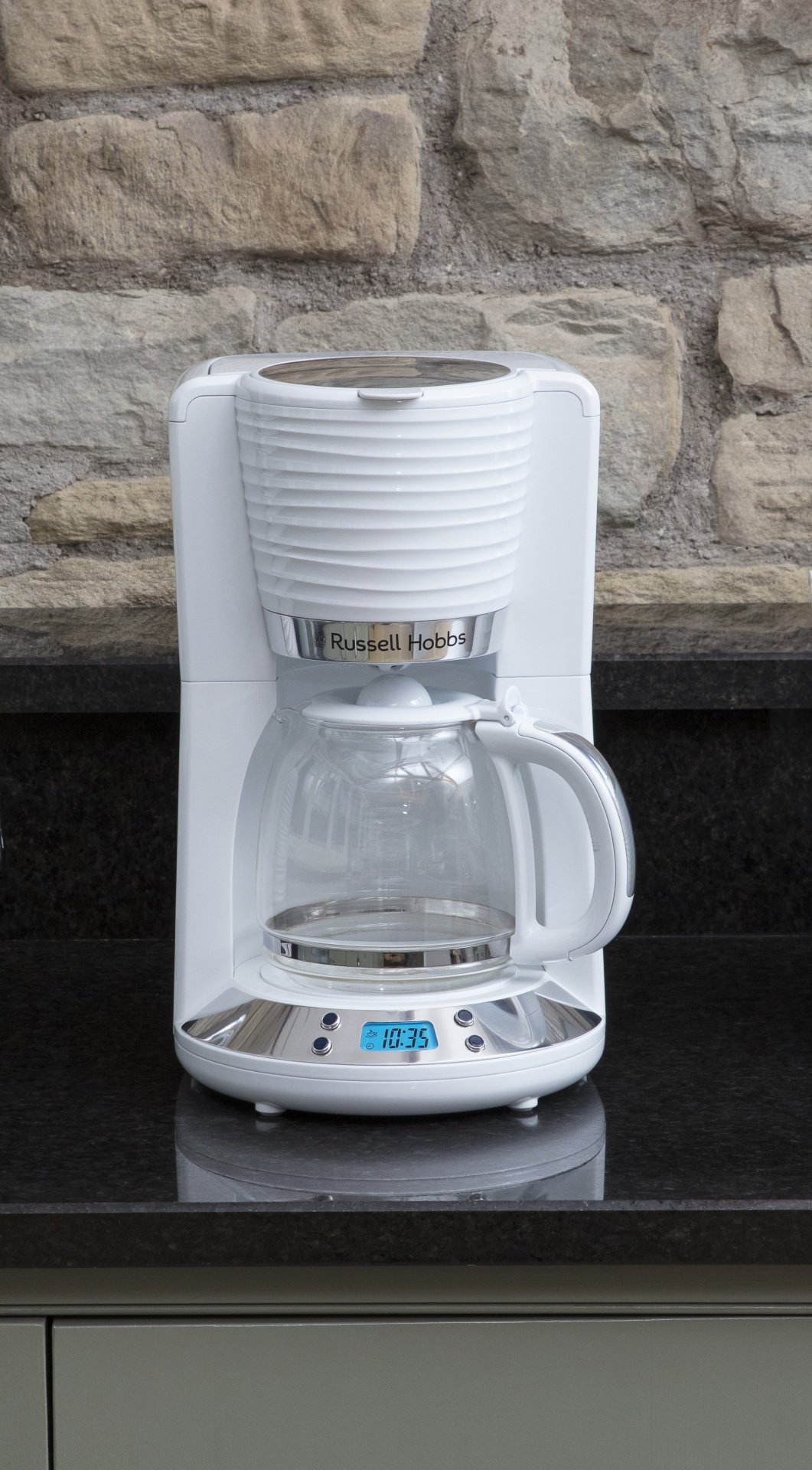 Кофеварка Russell Hobbs 24390-56 белый купить,0