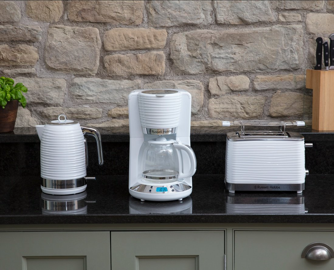 Кофеварка Russell Hobbs 24390-56 белый купить,58990