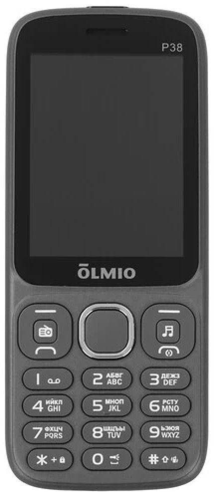 Мобильный телефон OLMIO P38 серый купить,NaN