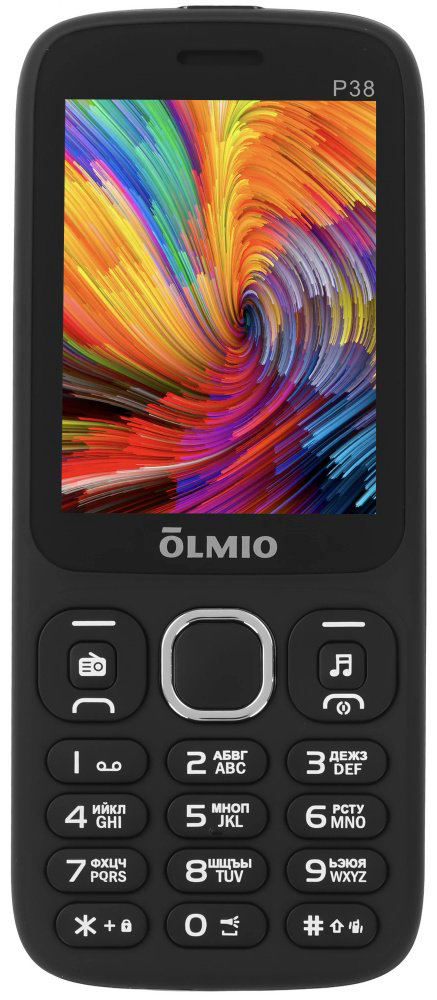Мобильный телефон OLMIO P38 черный купить,19818