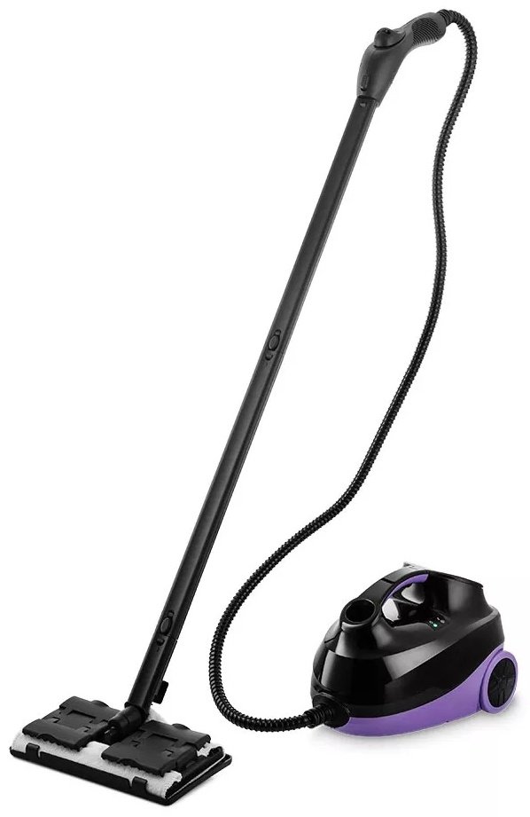 Пароочиститель Kitfort KT-9103-1 черный, фиолетовый