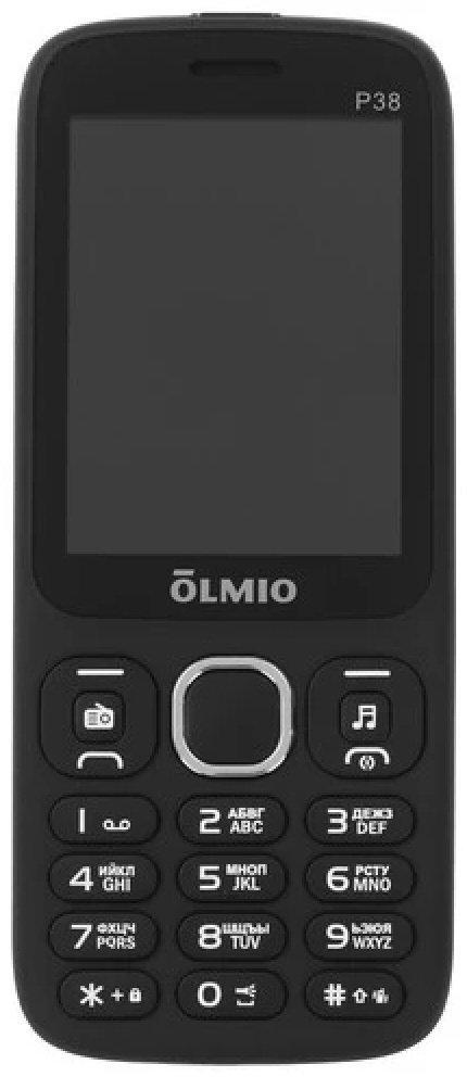 Мобильный телефон OLMIO P38 черный - ForteMarket Мобильный телефон OLMIO P38 черный купить,0