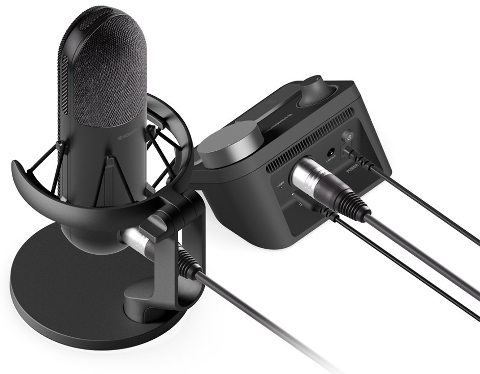 Микрофон SteelSeries Alias Pro 61597 Black