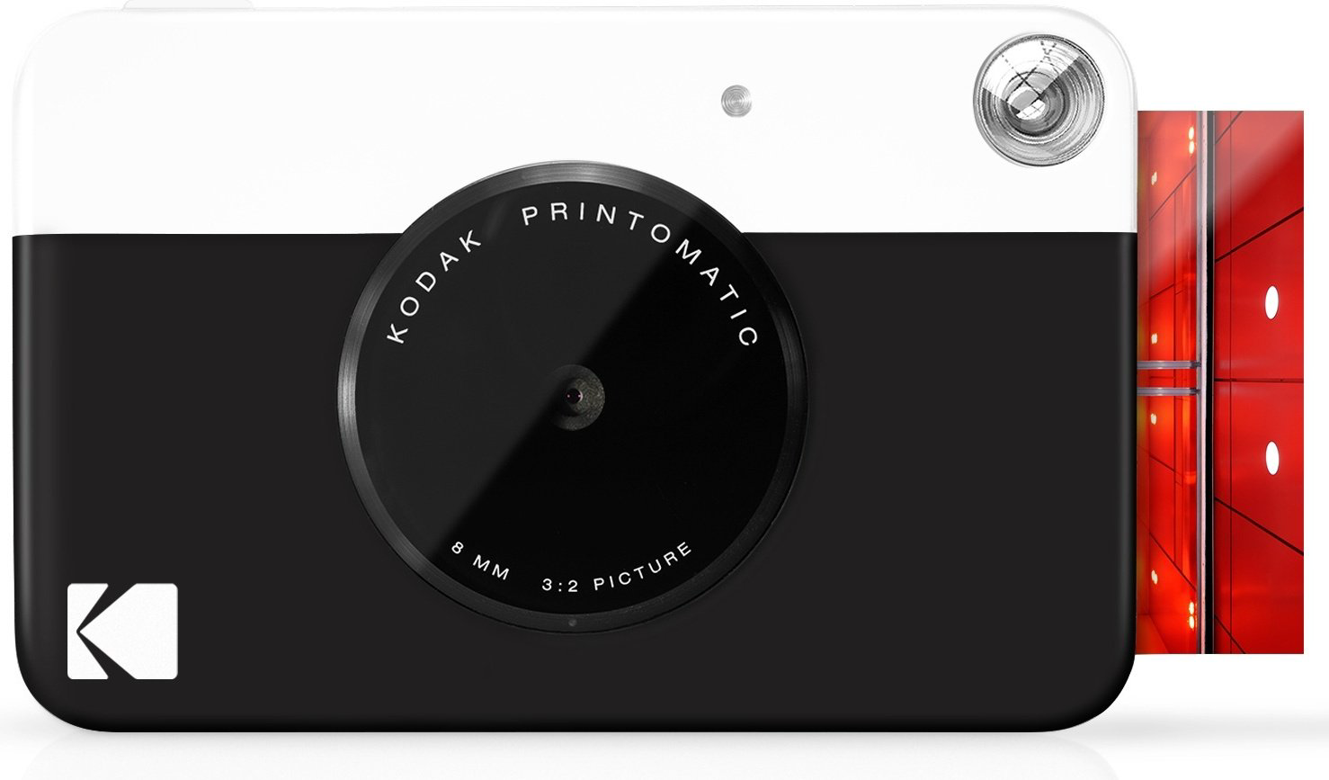 Фотокамера моментальной печати Kodak Printomatic черный + фотобумага 2х3 Kodak ZINK 20 шт купить,NaN