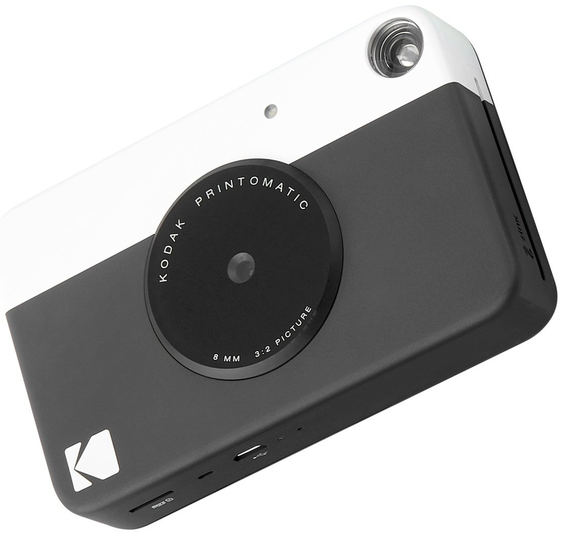 Фотокамера моментальной печати Kodak Printomatic черный + фотобумага 2х3 Kodak ZINK 20 шт купить,NaN