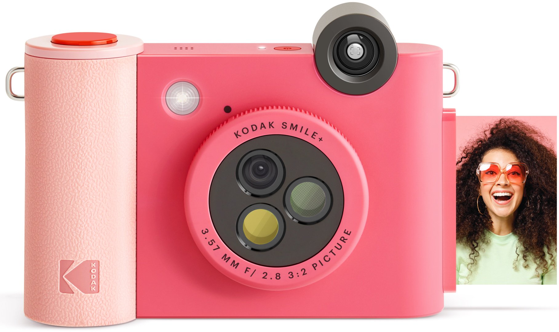 Фотокамера моментальной печати Kodak Smile+ RODSMPCAMFS Fuchsia