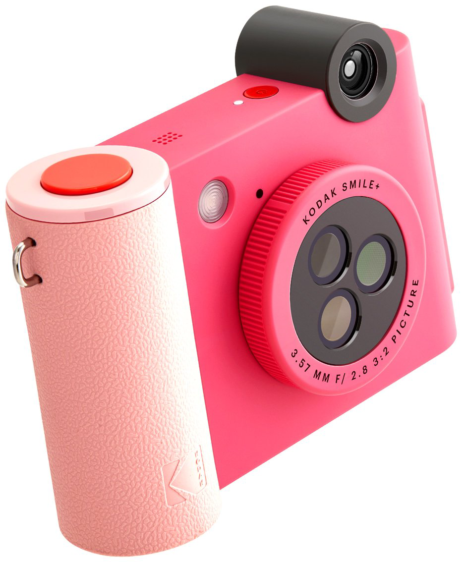 Фотокамера моментальной печати Kodak Smile+ RODSMPCAMFS Fuchsia купить,65490