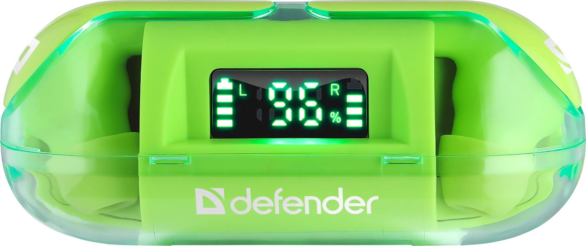 Наушники Defender Twins 916 Green зеленый купить,0