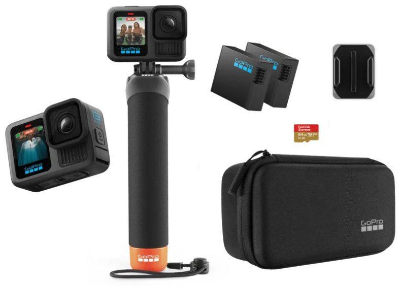 Экшн-камера GoPro HERO13 Black + Accessories Bundle купить,NaN