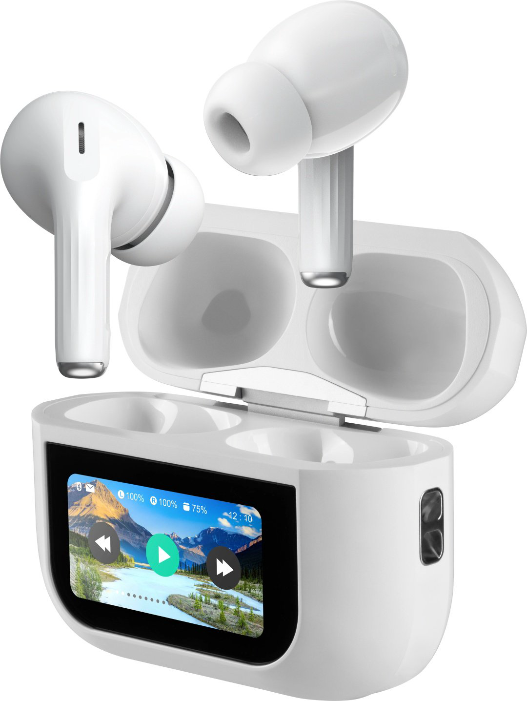 Наушники Defender Twins 999 ANC White белый купить,NaN