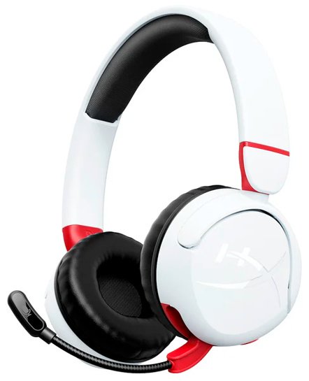 Наушники HyperX Cloud Mini Wireless белый купить,0