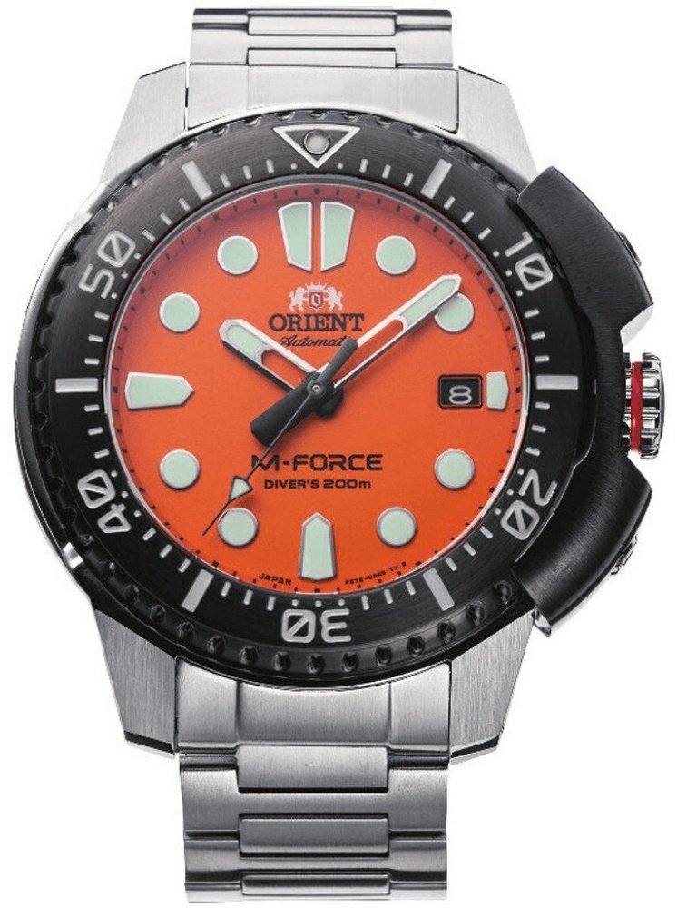 Часы Механические ORIENT RA-AC0L08Y00B нержавеющая сталь