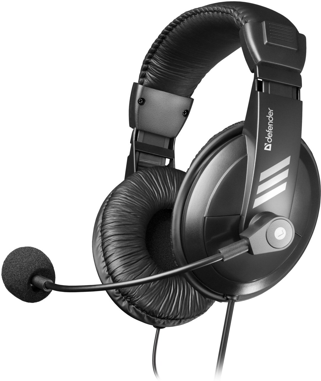 Наушники Defender Gryphon 750 черный - ForteMarket Наушники Defender Gryphon 750 черный купить,0