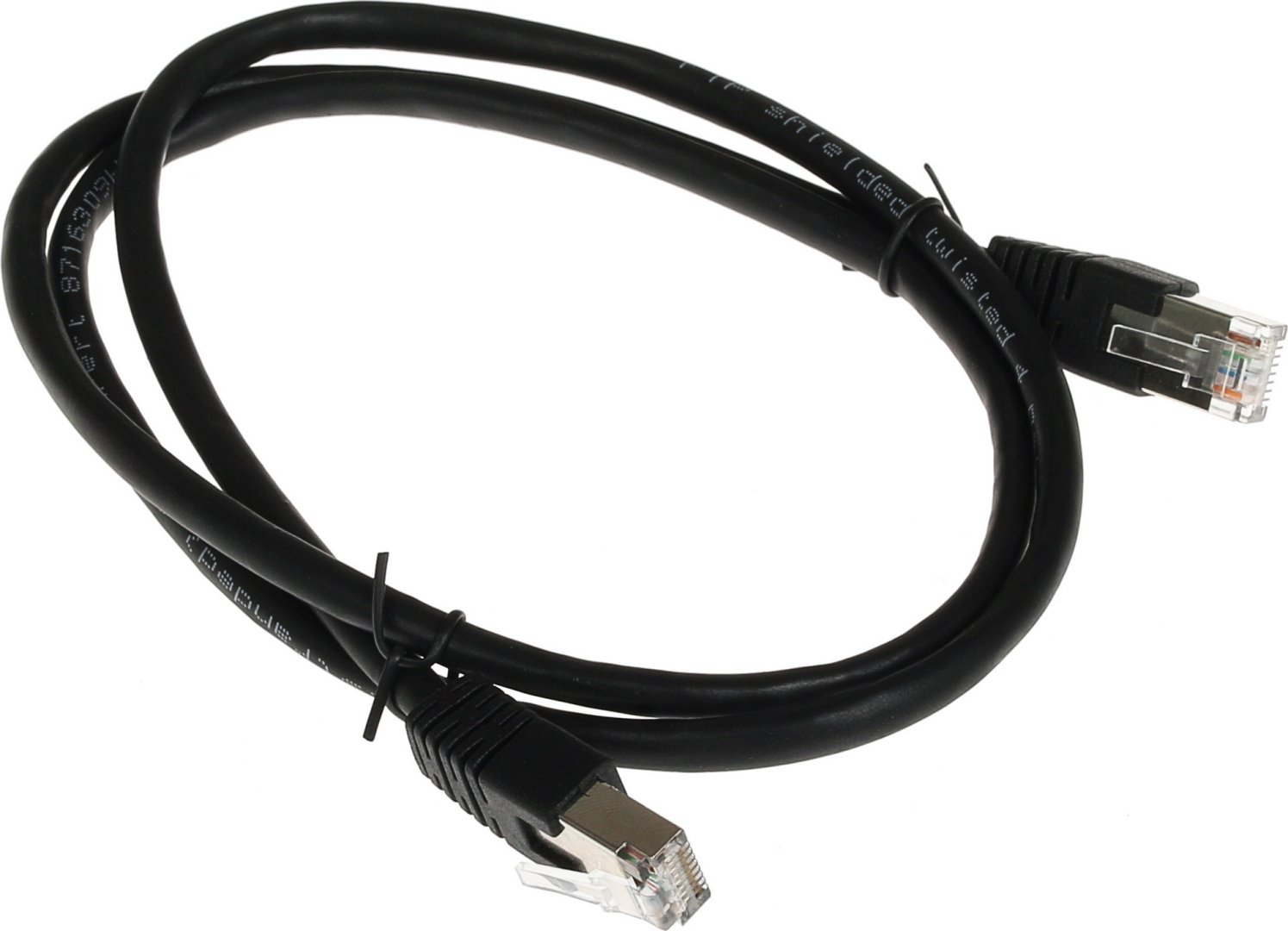Кабель Cablexpert RJ-45 - RJ-45 1 м PP6-1M/BK
