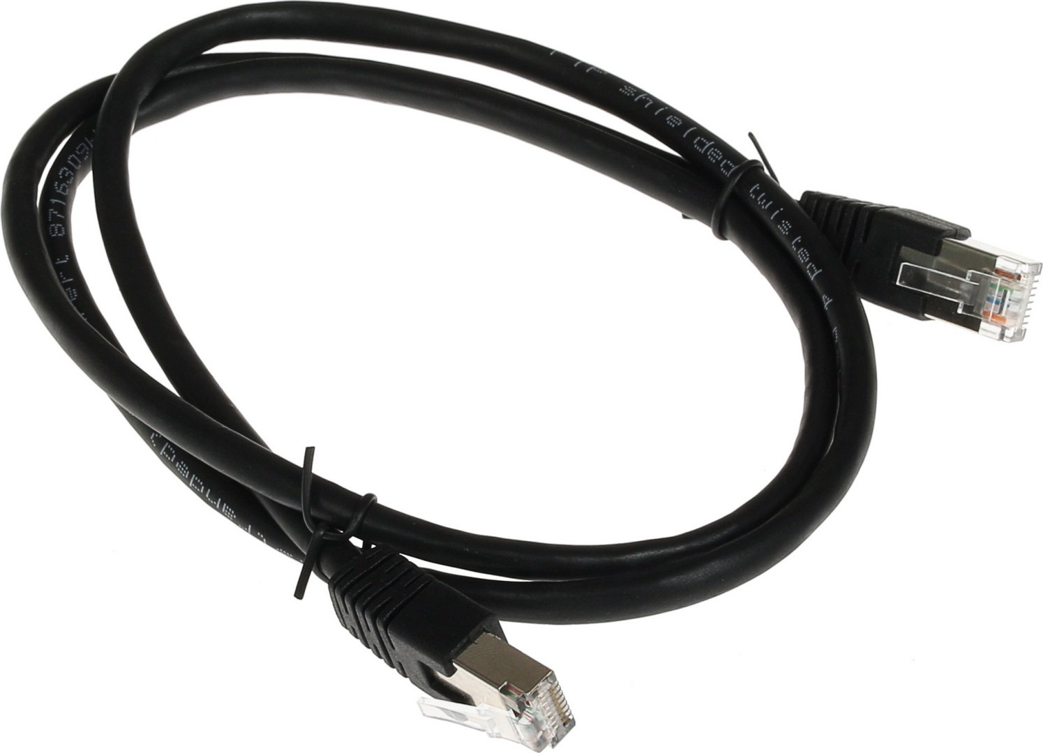 Кабель Cablexpert RJ-45 - RJ-45 1 м PP6-1M/BK