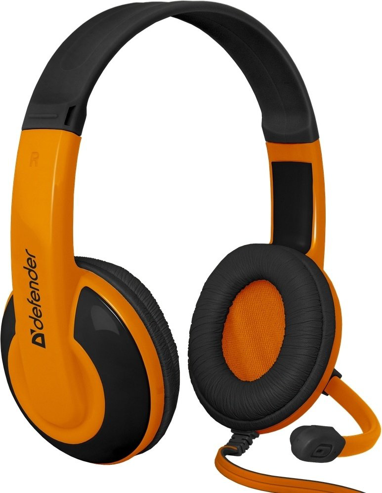 Наушники Defender Warhead G-1201 оранжевый купить,NaN