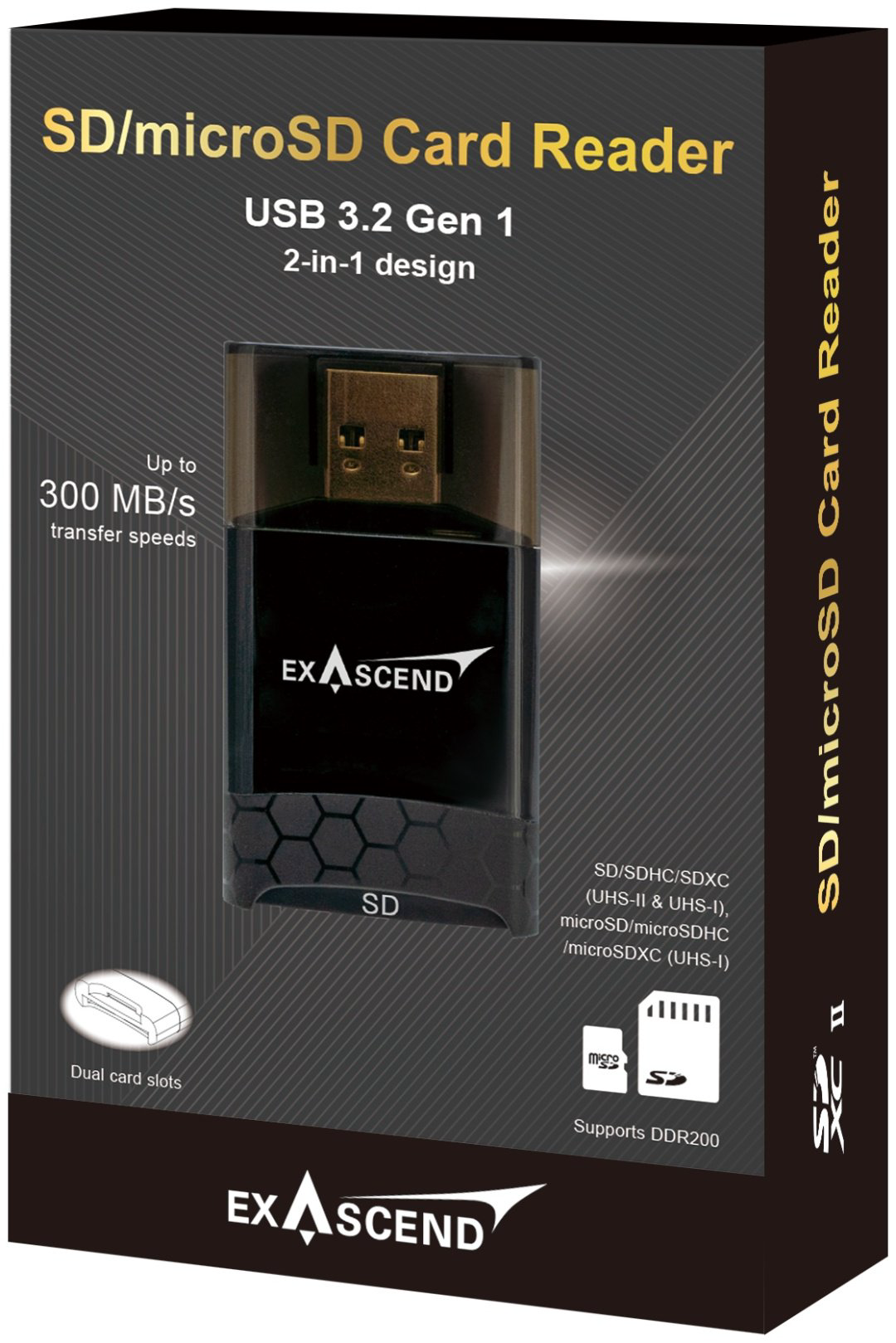 Картридер Exascend EXCRSDU2 купить,NaN