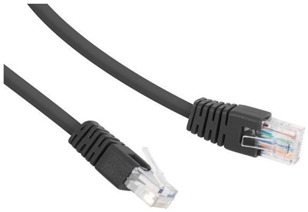 Кабель Cablexpert RJ-45 - RJ-45 0.5 м PP6U-0,5M/BK