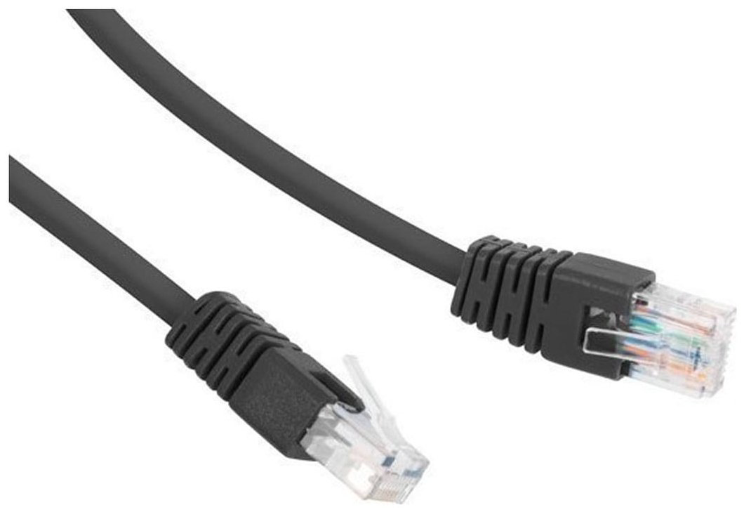 Кабель Cablexpert RJ-45 - RJ-45 0.5 м PP6U-0,5M/BK