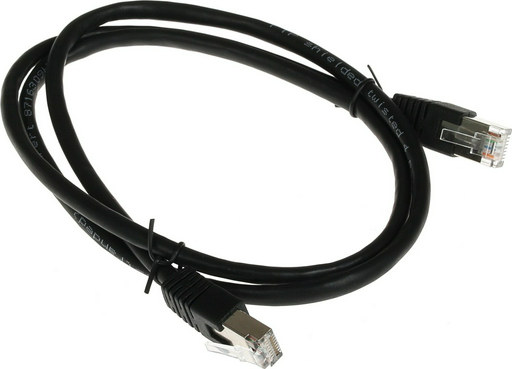 Кабель Cablexpert RJ-45 - RJ-45 1 м PP6-1M/BK