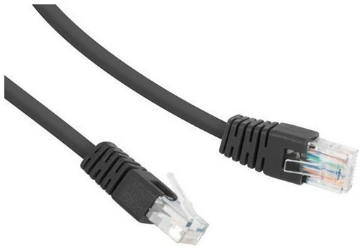 Кабель Cablexpert RJ-45 - RJ-45 0.5 м PP6U-0,5M/BK