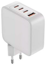 Зарядное устройство OLMIO USB+Type-Cx3 PowerDelivery QC GaN 100W USB Type-C, USB белый