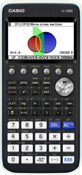 CASIO FX-CG50-W-EH, 10+2-разрядный, белый, черный