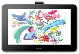 Графический планшет Wacom One 12 pen display черный