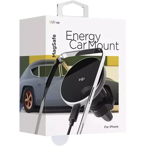 Автомобильный держатель для телефона VLP Energy Car Mount MagSafe 1111001 Black - ForteMarket Автомобильный держатель для телефона VLP Energy Car Mount MagSafe 1111001 Black купить,0