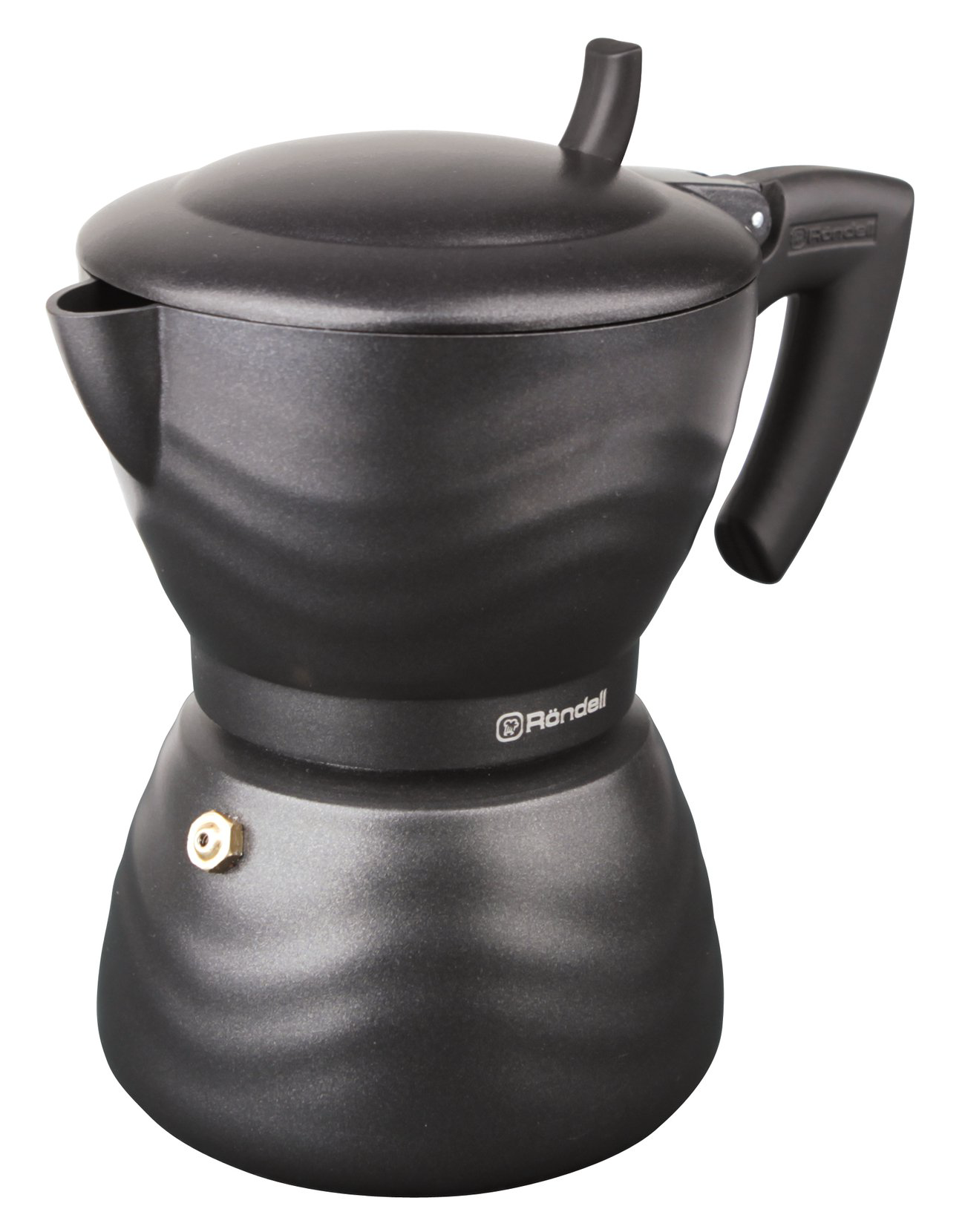 Кофеварка-гейзер Rondell Walzer RDA-432 черная купить,15990