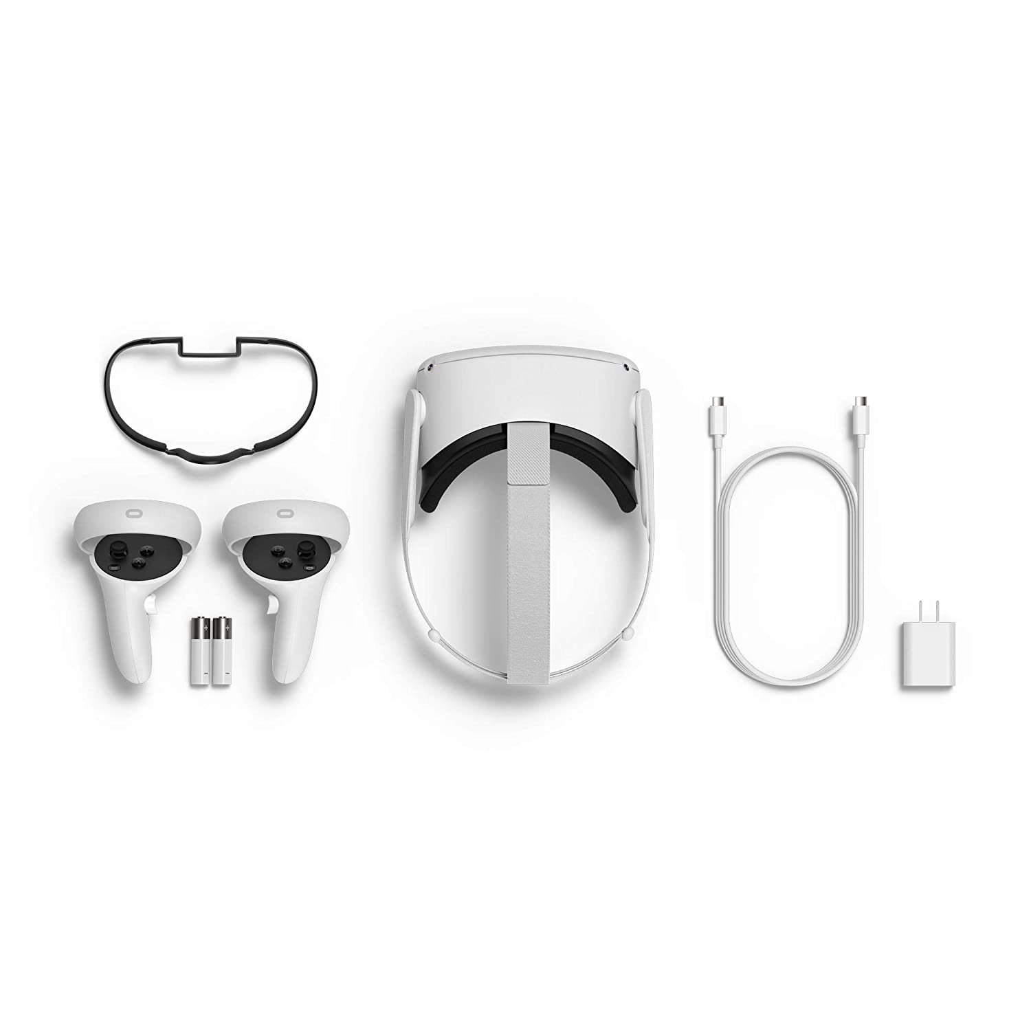 Очки виртуальной реальности Oculus Quest 2 256 Gb белые + Кабель USB Type C 3.2 Cable 5м купить,NaN