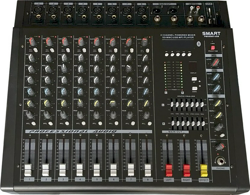 Микшерный пульт Smart PMX808D-USB черный
